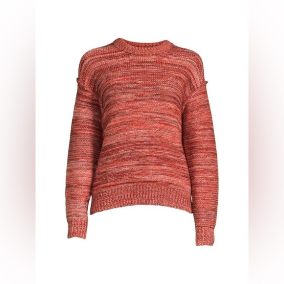 UGG Sweaters - UGG Medium Sweater Avianna Striped Wool Blend Sweater crewneck Salmon Pink NWT